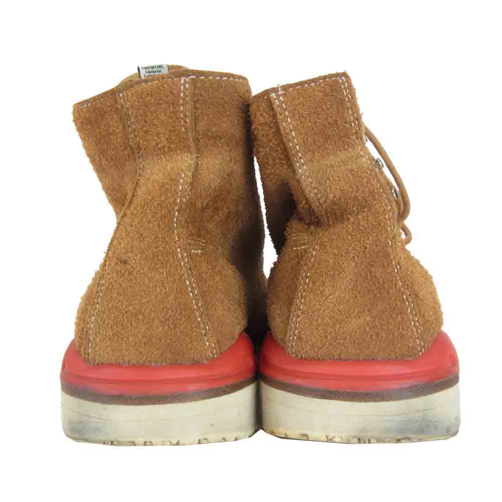 VISVIM ビズビム virgil boots folk バージル ブーツ スエード ブラウン系 27.5cm【中古】