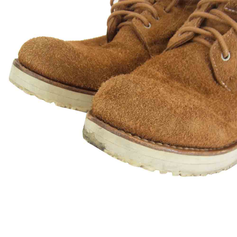 VISVIM ビズビム virgil boots folk バージル ブーツ スエード ブラウン系 27.5cm【中古】