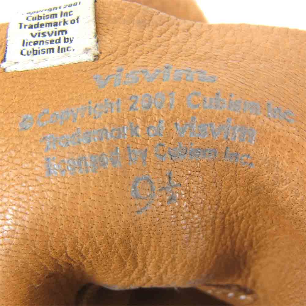 VISVIM ビズビム virgil boots folk バージル ブーツ スエード ブラウン系 27.5cm【中古】