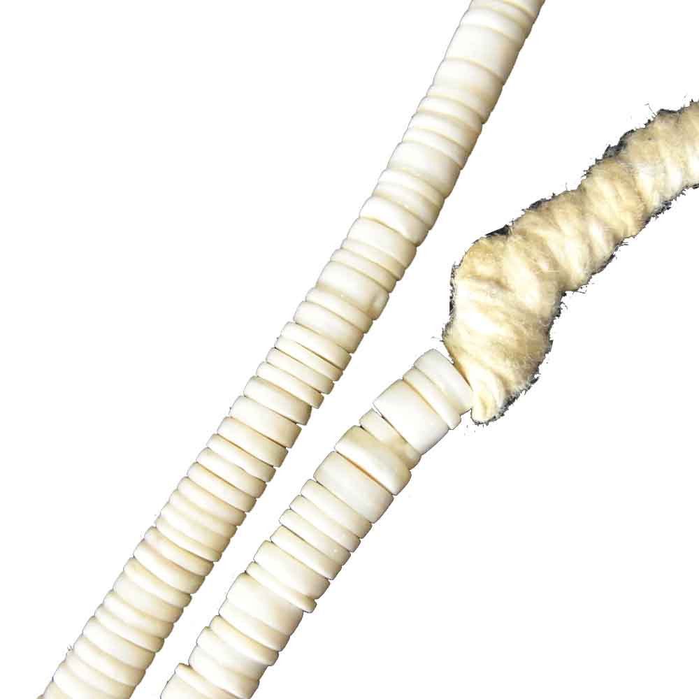 VISVIM ビズビム HEISHI BEADS NECKLACE ヘイシ ビーズ ネックレス ホワイト系【中古】