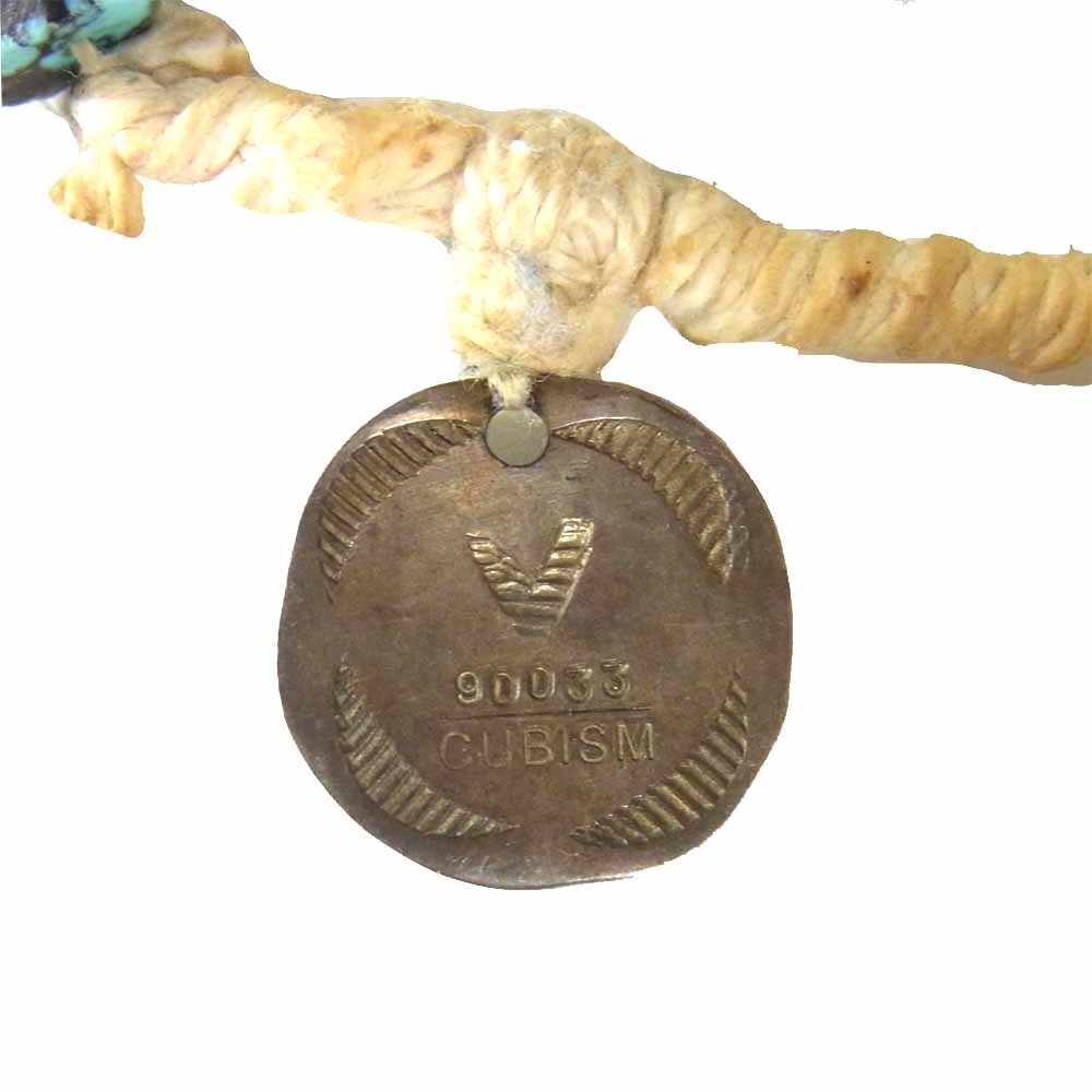VISVIM ビズビム turquoise necklace ターコイズ ビーズ ネックレス ライトブルー系【中古】
