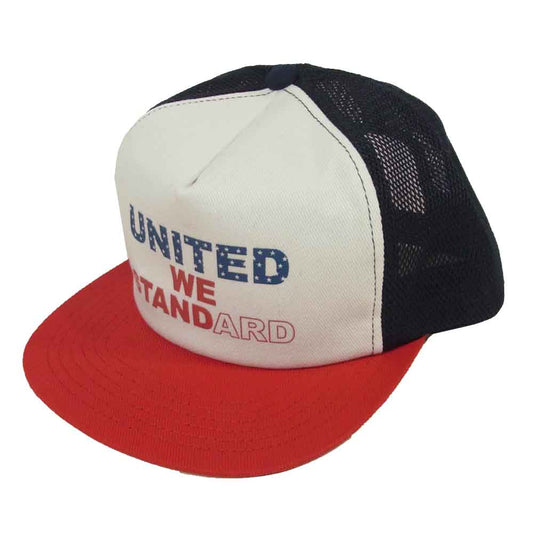 STANDARD CALIFORNIA スタンダードカリフォルニア SD United We Standard Twill Mesh Cap メッシュ キャップ TRICOLOR Free【新古品】【未使用】【中古】