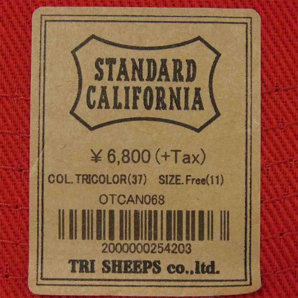 STANDARD CALIFORNIA スタンダードカリフォルニア SD United We Standard Twill Mesh Cap メッシュ キャップ TRICOLOR Free【新古品】【未使用】【中古】