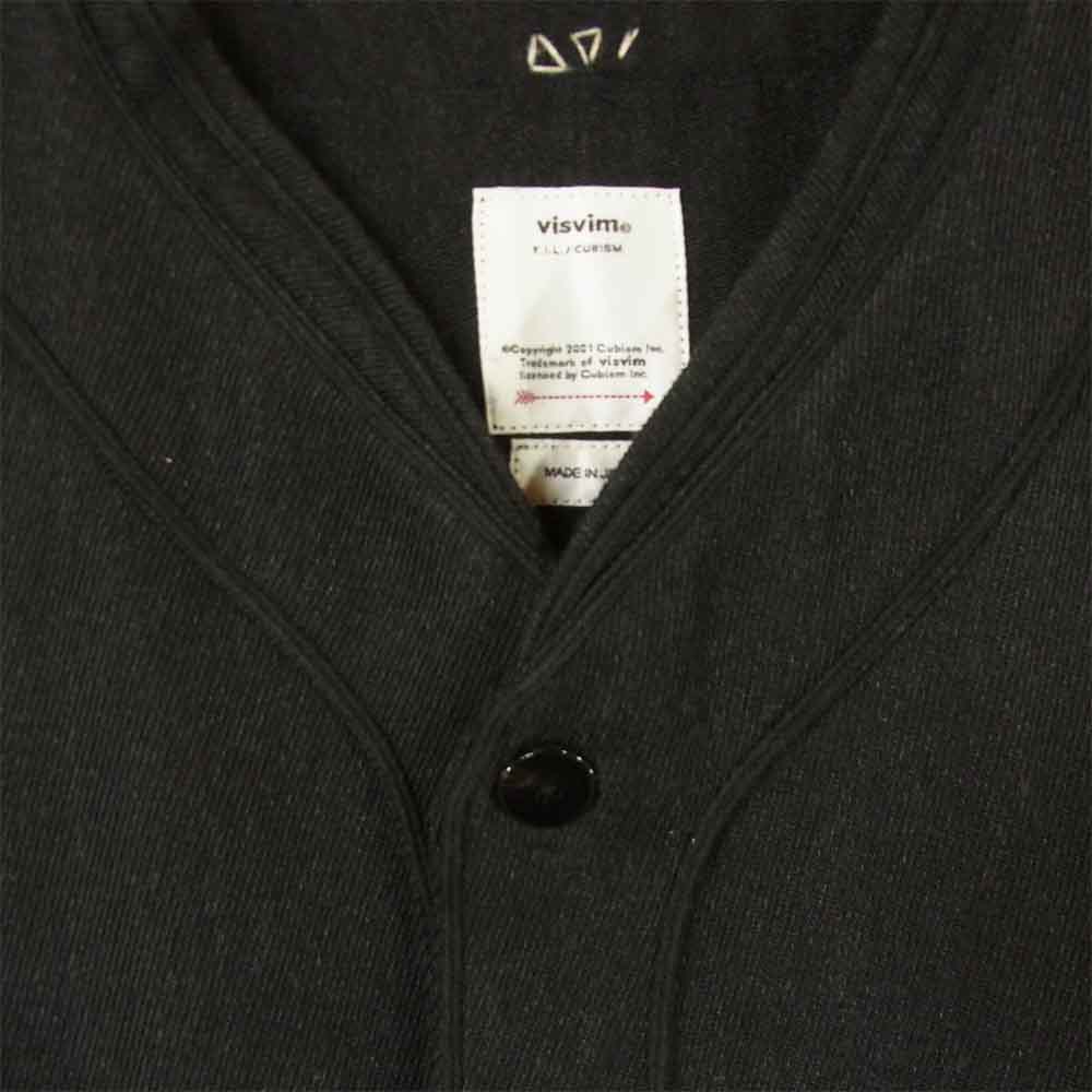 VISVIM ビズビム 0118205011025 DUGOUT SHIRT PARK RANGER L/S 長袖シャツ チャコール系 L【極上美品】【中古】