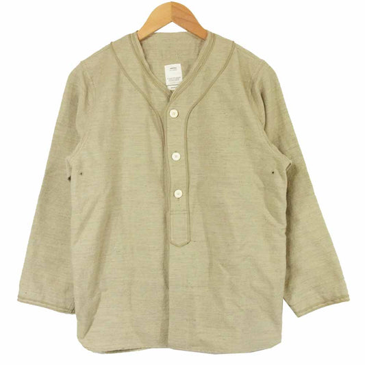 VISVIM ビズビム 0118105011018 DUGOUT SHIRT L/S 長袖 シャツ ベージュ系 M【極上美品】【中古】