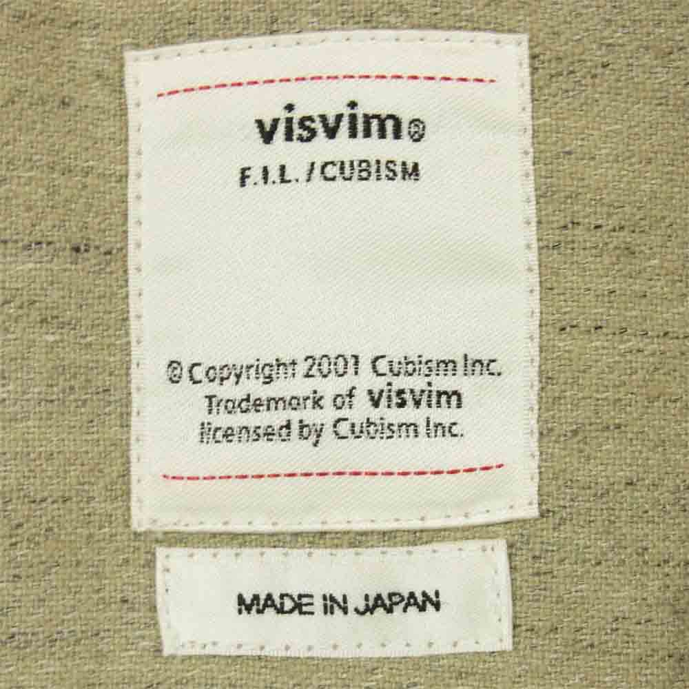 VISVIM ビズビム 0118105011018 DUGOUT SHIRT L/S 長袖 シャツ ベージュ系 M【極上美品】【中古】