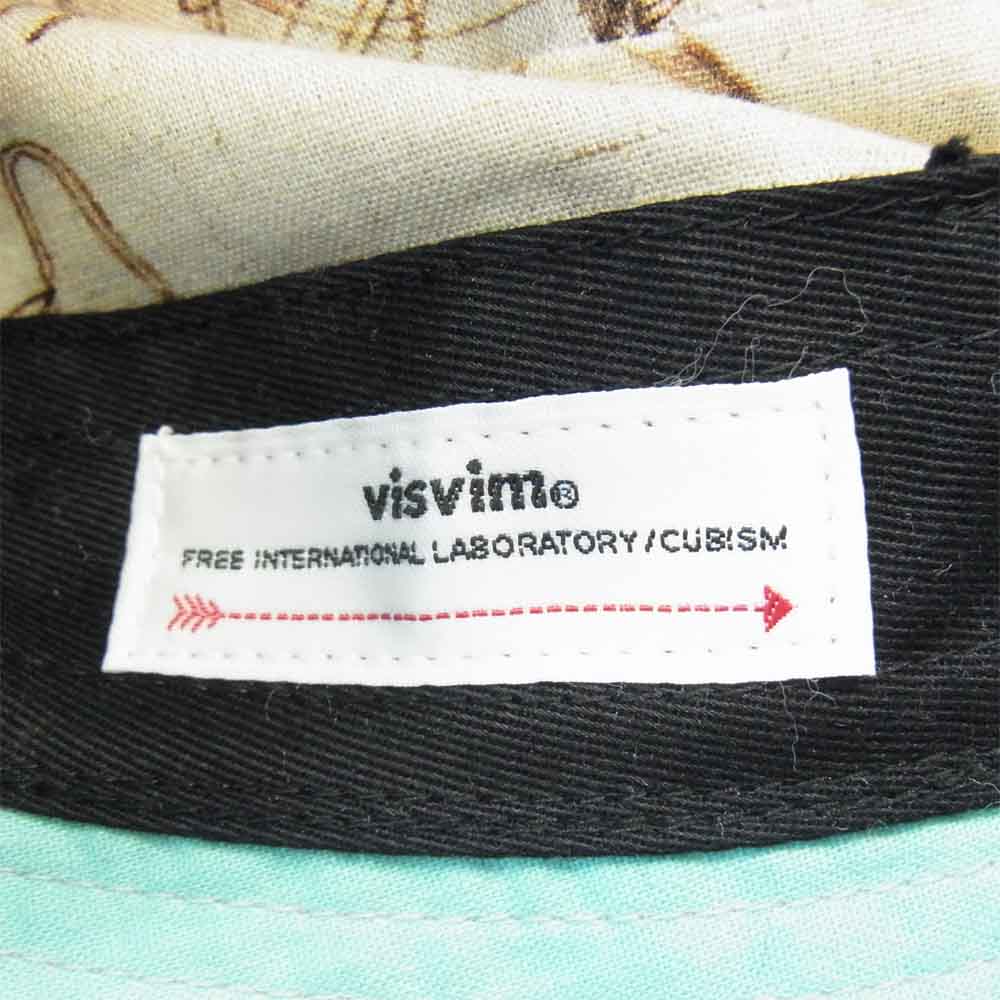 VISVIM ビズビム 120403003010 DOME BUCKET HAT グリーン系 S-M【新古品】【未使用】【中古】
