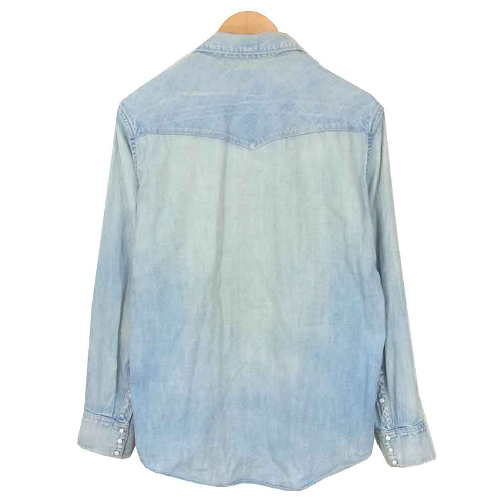 VISVIM ビズビム VS0001822 SOCIAL SCULPTURE SHIRTS L/S デニム ウエスタン シャツ インディゴブルー系 2【中古】