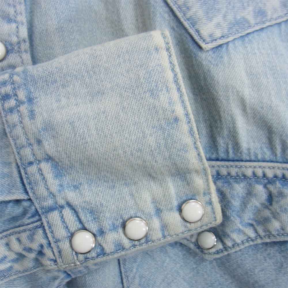 VISVIM ビズビム VS0001822 SOCIAL SCULPTURE SHIRTS L/S デニム ウエスタン シャツ インディゴブルー系 2【中古】