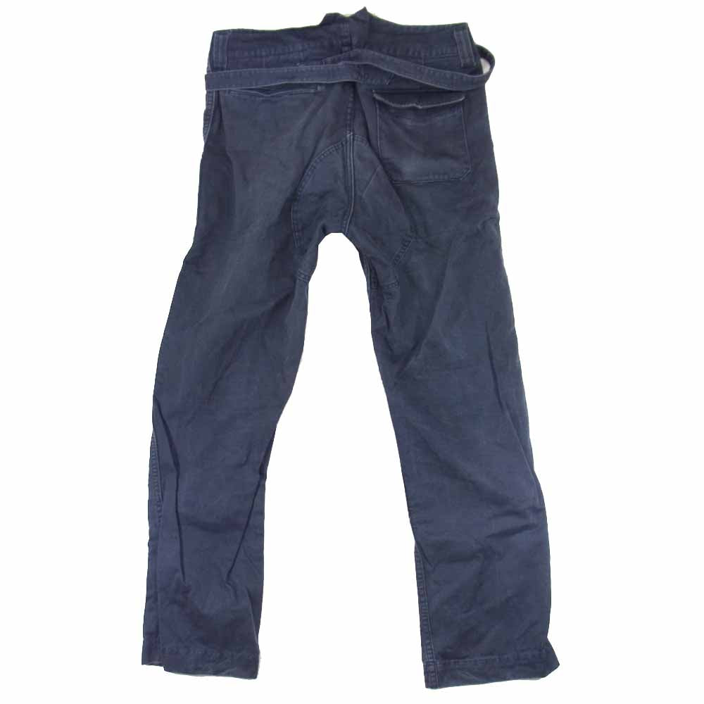 VISVIM ビズビム 0112205008009 INFANTRY PANTS ウエストベルト パンツ ネイビー グレー系 1【中古】