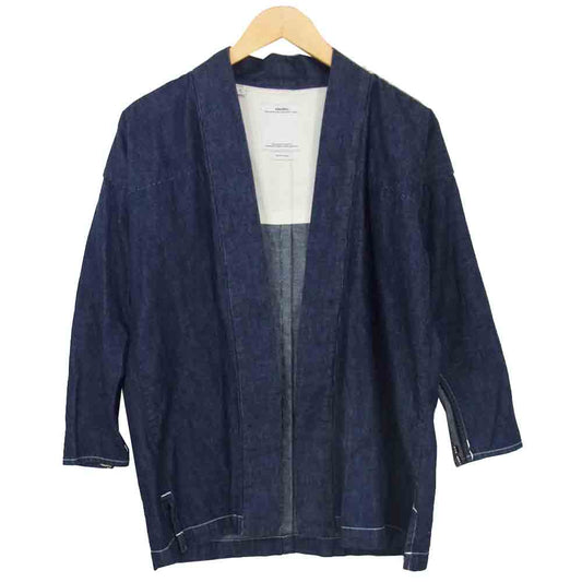 VISVIM ビズビム 0112305006002 LHAMO SHIRT ラモシャツ インディゴブルー系 2【中古】