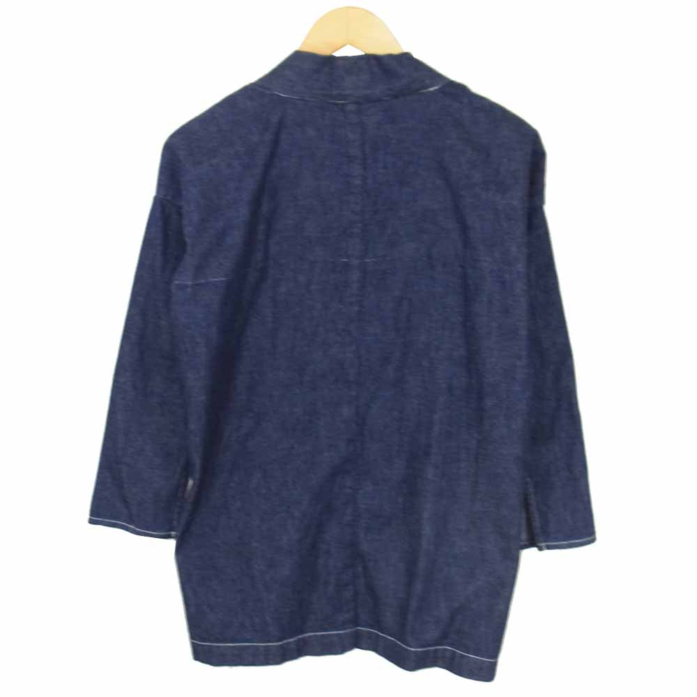 VISVIM ビズビム 0112305006002 LHAMO SHIRT ラモシャツ インディゴブルー系 2【中古】