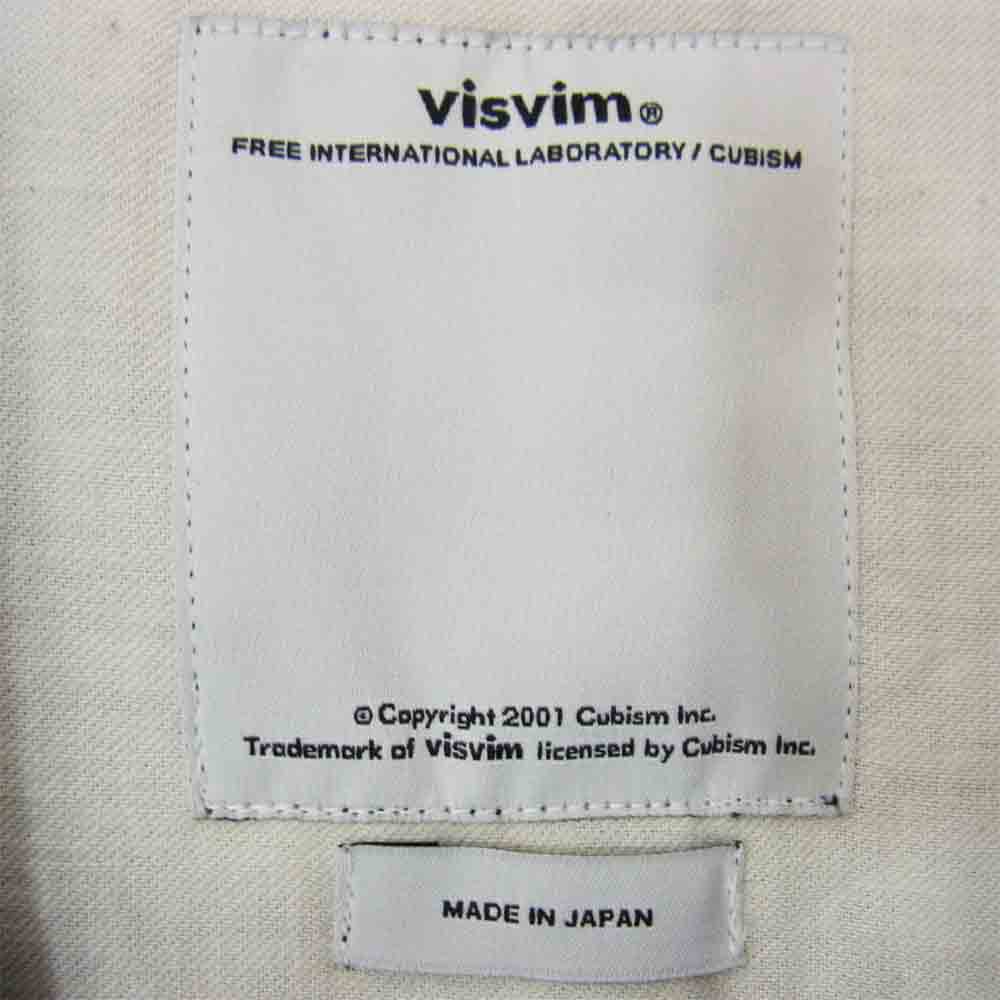 VISVIM ビズビム 0112305006002 LHAMO SHIRT ラモシャツ インディゴブルー系 2【中古】