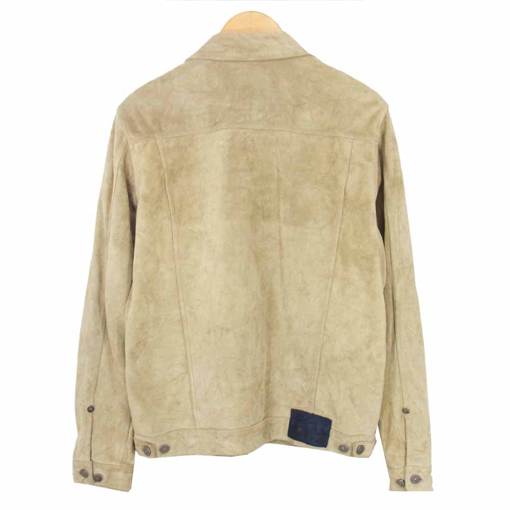 VISVIM ビズビム 112205014029 0112205014029 101 IT カウハイド レザー スエード ジャケット  ベージュ系 2【中古】