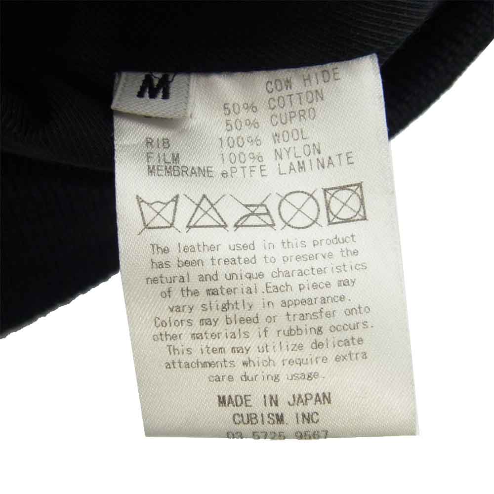 VISVIM ビズビム ELMENDORF JKT 牛革 レザー フライト ジャケット チャコール系 M【中古】