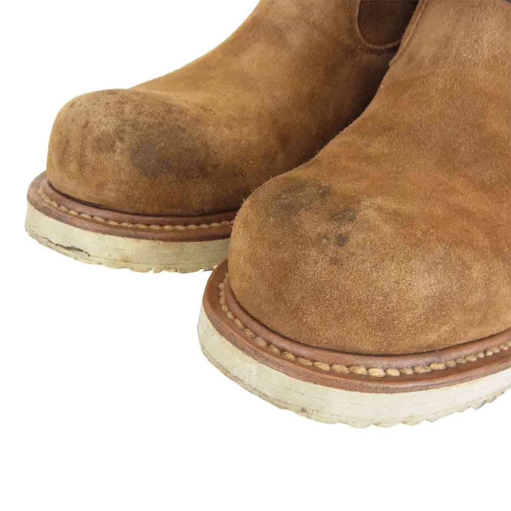 VISVIM ビズビム T.W.O. BOOTS-FOLK FIL限定 1st サイドジップ スエード ブーツ ブラウン系 US 9【中古】