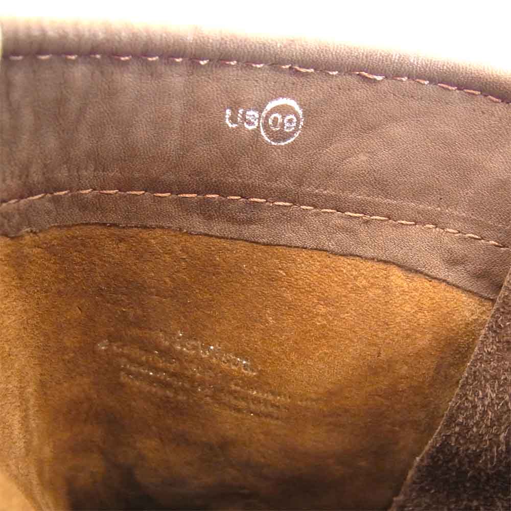 VISVIM ビズビム T.W.O. BOOTS-FOLK FIL限定 1st サイドジップ スエード ブーツ ブラウン系 US 9【中古】
