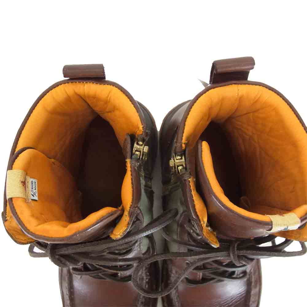 VISVIM ビズビム 0113102002012 13SS COCHISE BOOTS FOLK コーチス ブーツ M10 BROWN ダークブラウン系 US10【中古】