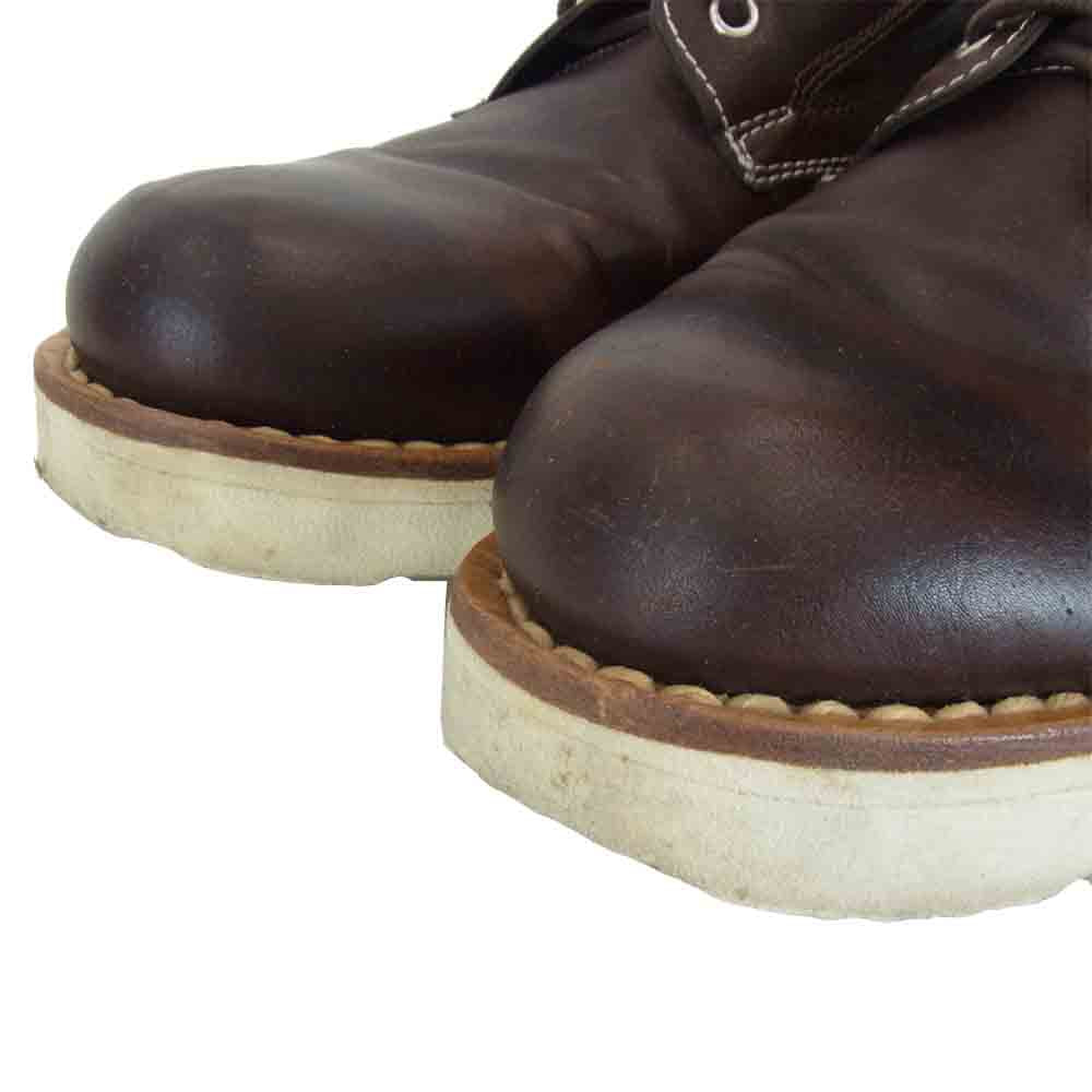 VISVIM ビズビム VIRGIL BOOTS-FOLK KNGR バージル ブーツ カンガルー ダークブラウン系 US 9.5【中古】