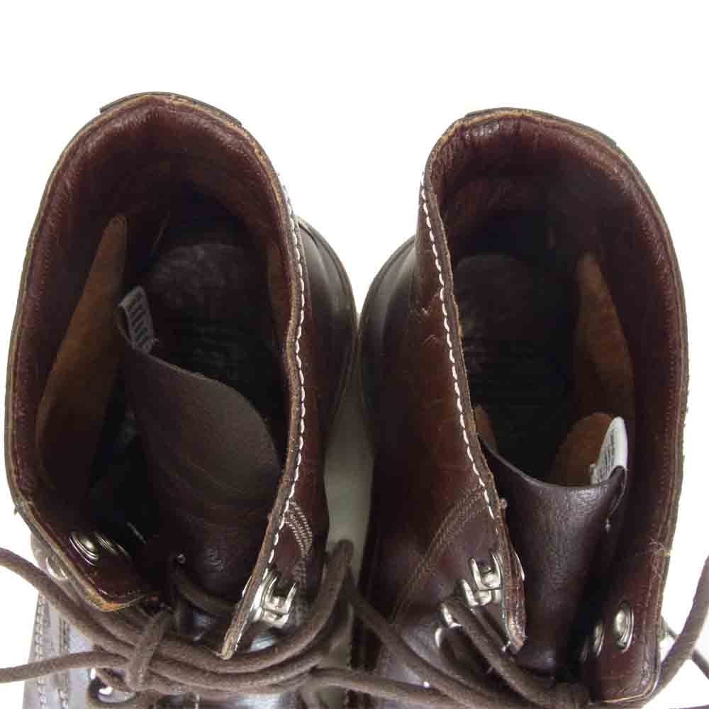 VISVIM ビズビム VIRGIL BOOTS-FOLK KNGR バージル ブーツ カンガルー ダークブラウン系 US 9.5【中古】