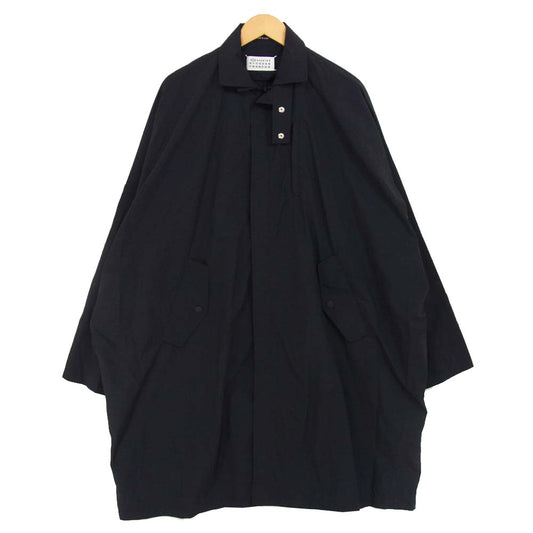 MAISON MARGIELA メゾンマルジェラ S51AH0139 RECYCLED NYLON オーバーサイズ コート ダークネイビー系 表記無し【美品】【中古】