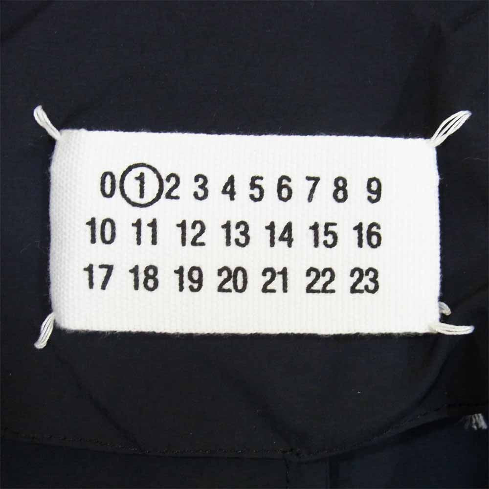 MAISON MARGIELA メゾンマルジェラ S51AH0139 RECYCLED NYLON オーバーサイズ コート ダークネイビー系 表記無し【美品】【中古】