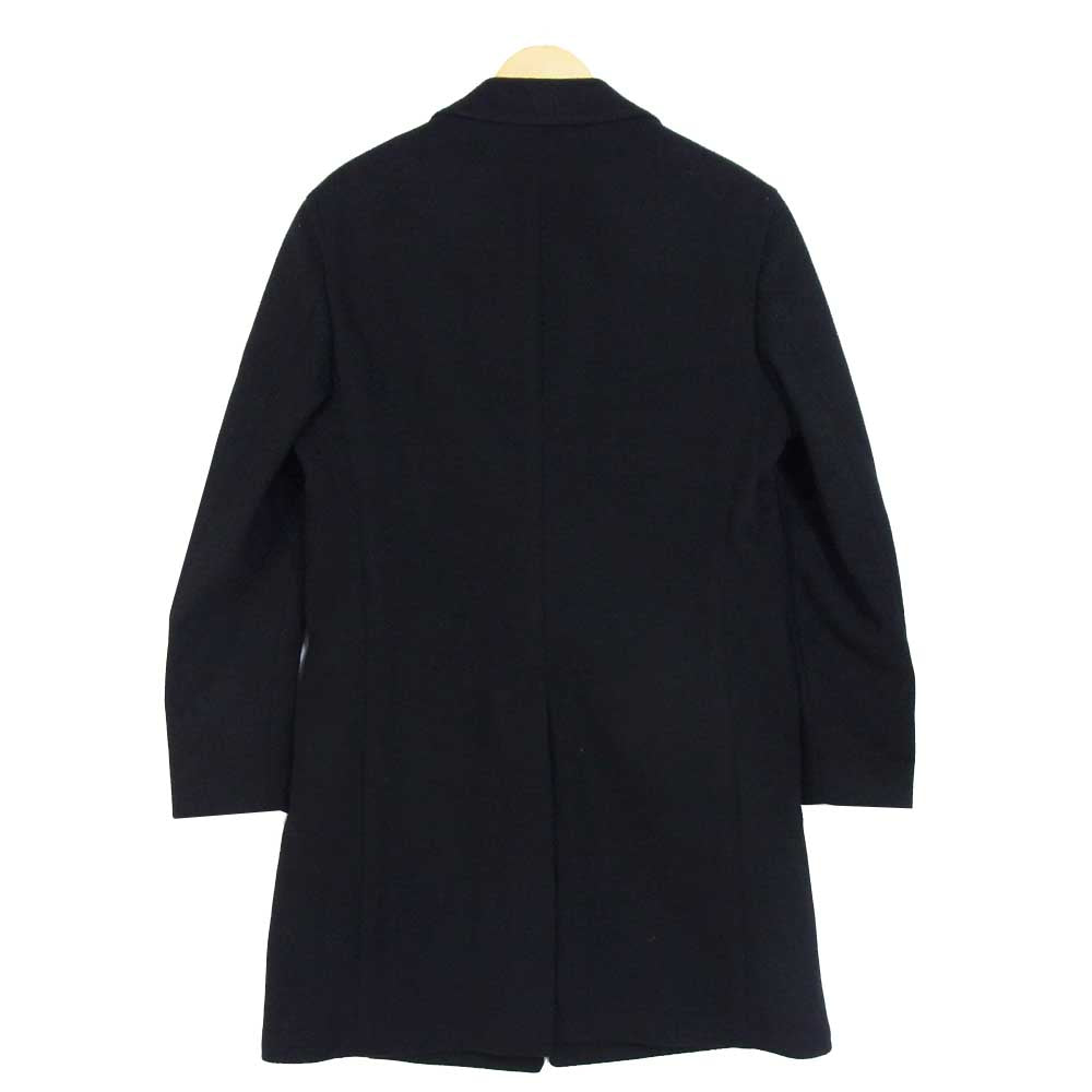 LARDINI ラルディーニ JJ23143AQ メルトン チェスター コート ブラック系 50【中古】