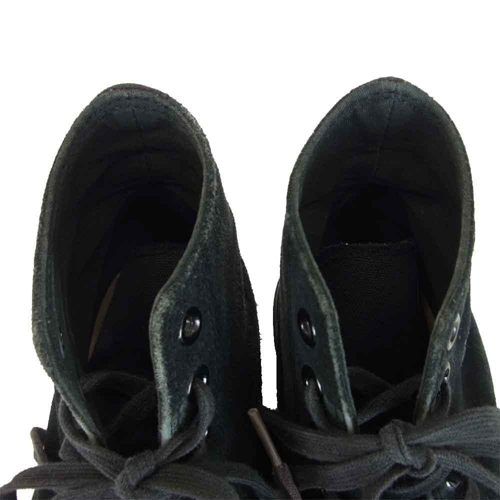 CONVERSE コンバース 1CK235 × エヌ ハリウッド アディクト チャックテイラー N.HOOLYWOOD ADDICT CHUCK TAYLOR NH HI  ブラック系 26cm【中古】