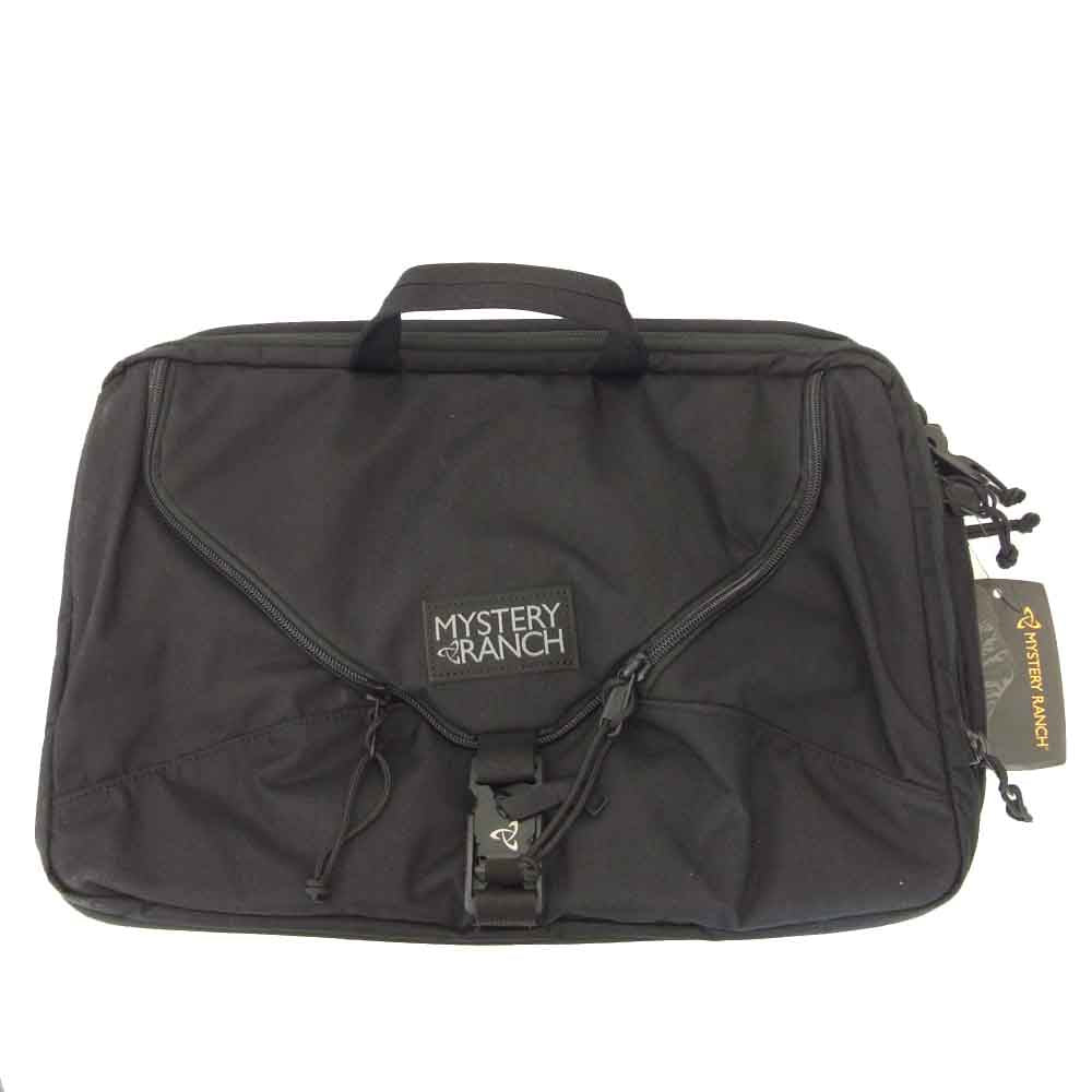 MYSTERY RANCH ミステリーランチ 110046-001-00 3WAY BRIEFCASE EXPANDABLE エクスパンダブル バックパック ブリーフケース ブラック系 19L【新古品】【未使用】【中古】