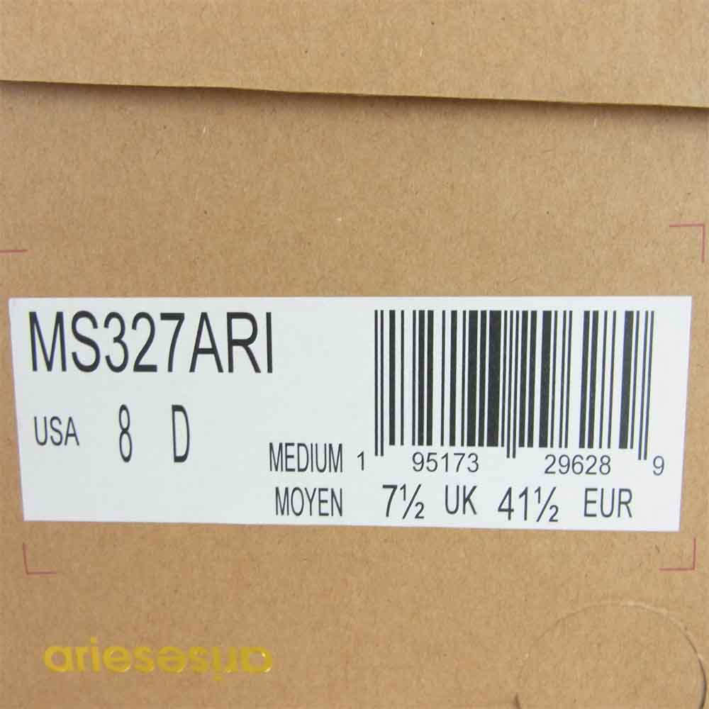 NEW BALANCE ニューバランス MS327ARI ARIES アリーズ スニーカー ホワイト系 US8D【新古品】【未使用】【中古】