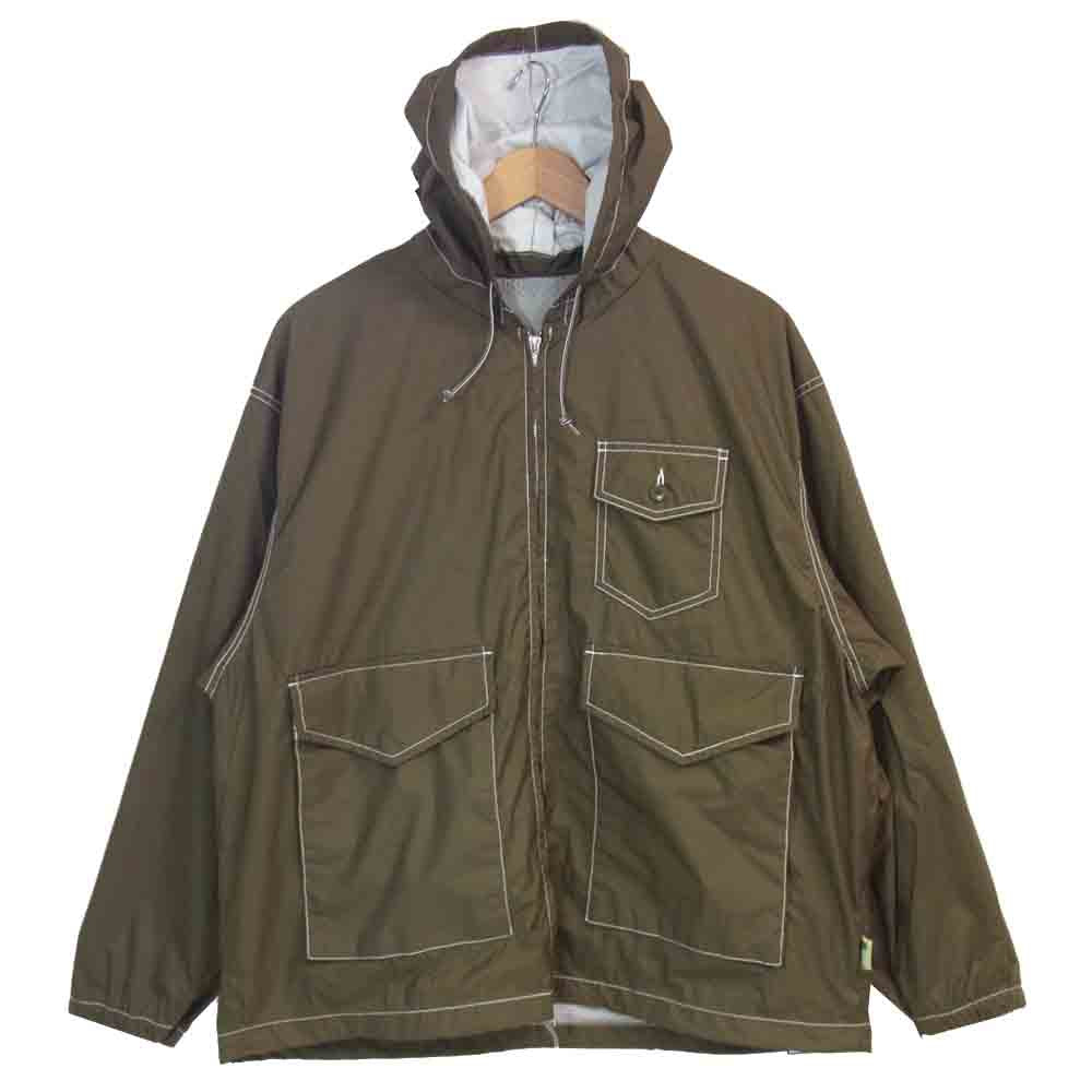 BEAMS ビームス 19SS 11-18-4480-139 SSZ BIRD WEP ナイロン ジャケット マウンテン パーカー カーキ系 S【中古】