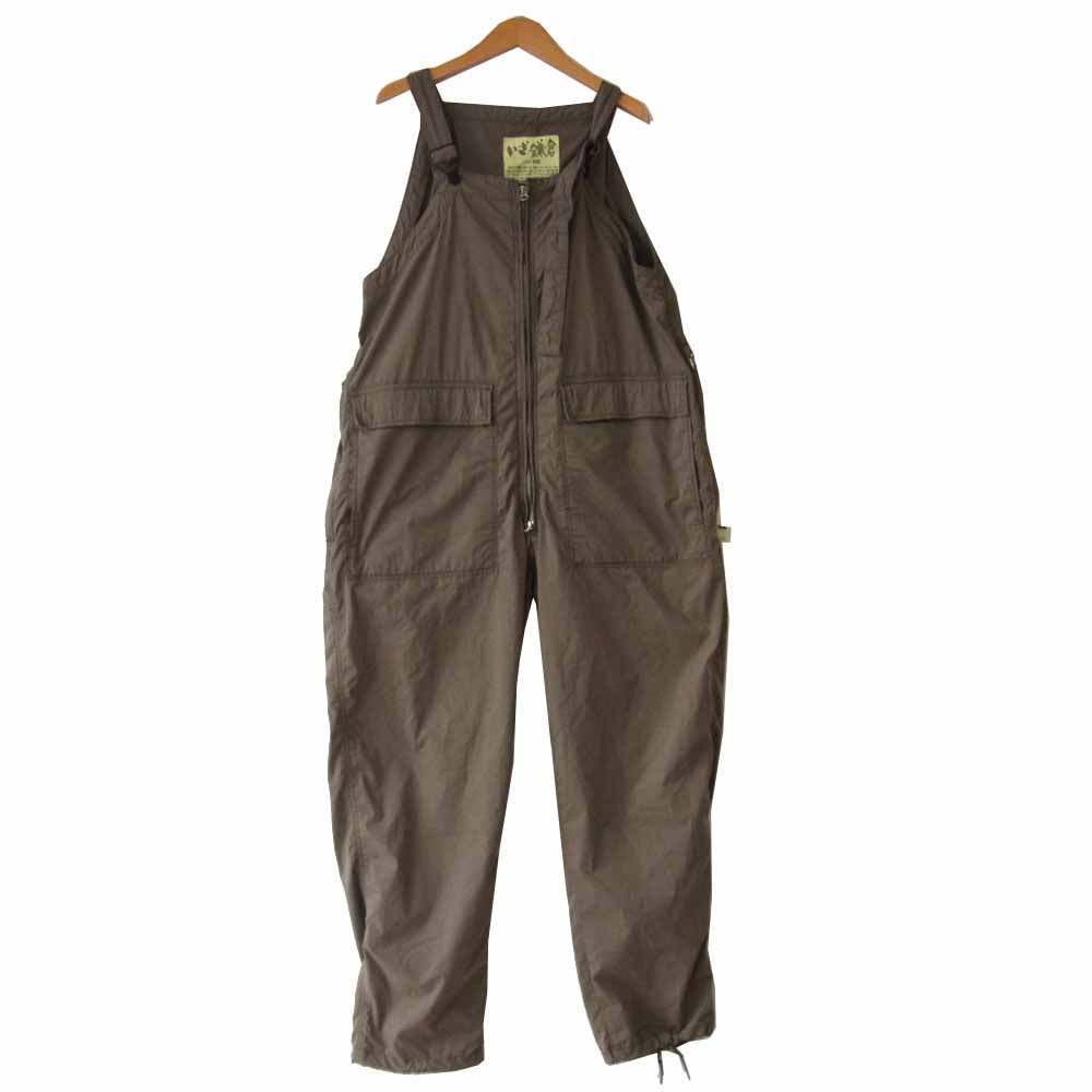 BEAMS ビームス 20SS SSZ いざ鎌倉 オーバーオール カーキ系 M【中古】