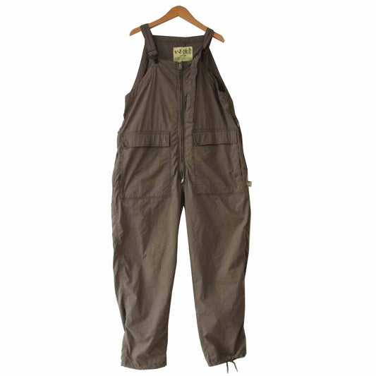 BEAMS ビームス 20SS SSZ いざ鎌倉 オーバーオール カーキ系 M【中古】