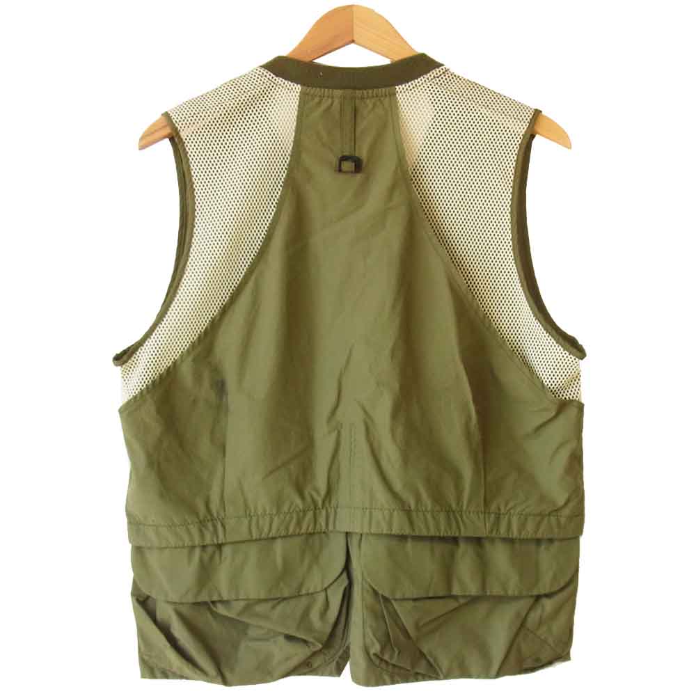 snowpeak スノーピーク JK-16SU103 フィッシング ベスト Fishing Vest  カーキ系 M【中古】