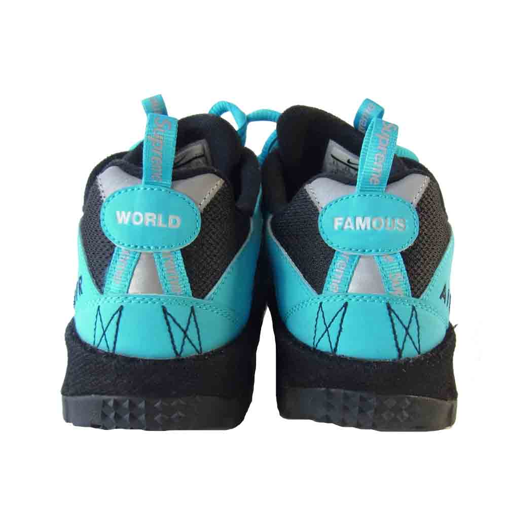 Supreme シュプリーム 924464-400 × ナイキ エア フマラ NIKE AIR HUMARA BLUE LAGOON  黒×青 26.5㎝【中古】