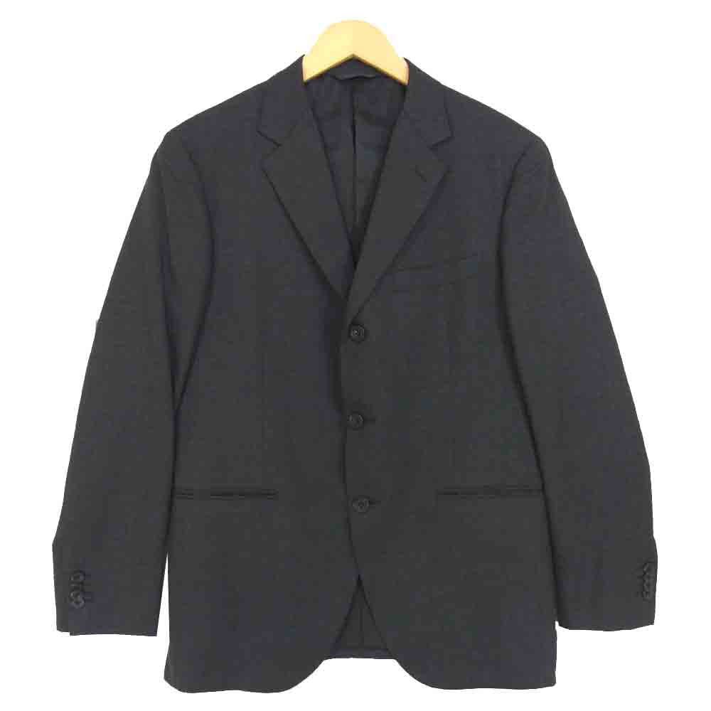 麻布テーラー JET CRUISE ジェットクルーズ ウール セットアップ ダークグレー系 48【中古】