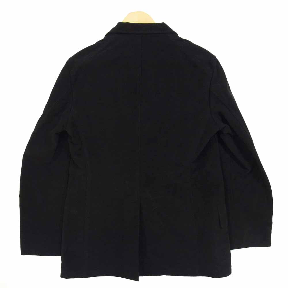アナトミカ コットン モールスキン 3B テーラード ジャケット ブラック系 50【中古】