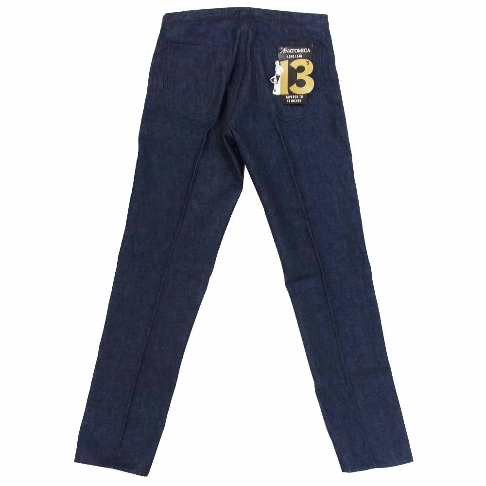 アナトミカ McQUEEN DENIM マックイーン デニム パンツ インディゴブルー系 33【新古品】【未使用】【中古】