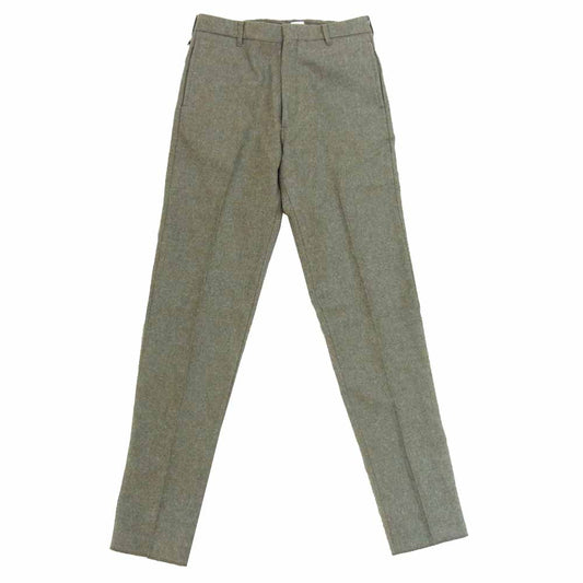 アナトミカ 530-482-0217032 ATC STAY PRESS PTS LOVAT ウール スラックス パンツ グリーン系 32【新古品】【未使用】【中古】