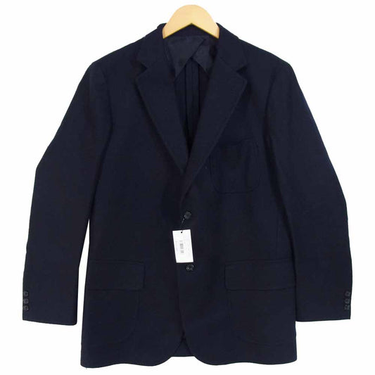 アナトミカ 530-542-07 UNIVERSITY JACKET WOOL FLANNEL ユニバーシティ ウール フランネル 3B テーラード ジャケット ダークネイビー系 42【新古品】【未使用】【中古】