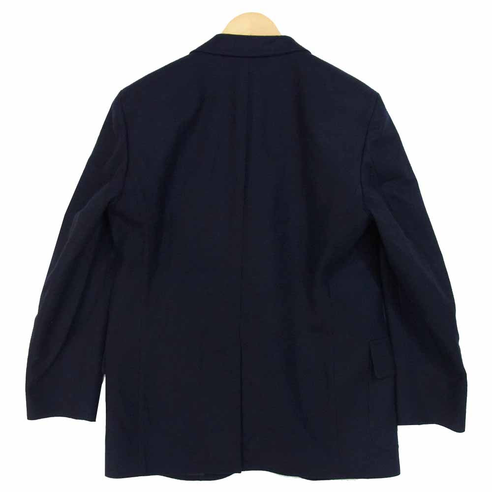 アナトミカ 530-542-07 UNIVERSITY JACKET WOOL FLANNEL ユニバーシティ ウール フランネル 3B テーラード ジャケット ダークネイビー系 42【新古品】【未使用】【中古】