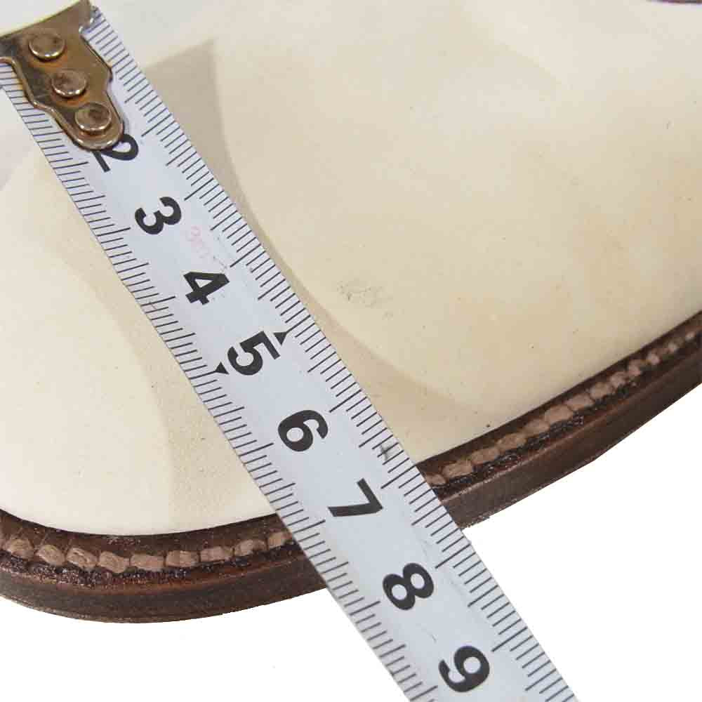 ALDEN オールデン アナトミカ ANATOMICA M3301F SADDLE OXFORD サドル オックスフォード シューズ 白×茶系 8.5【中古】