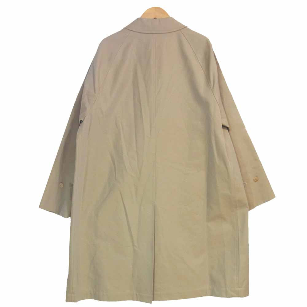 アナトミカ 530-542-01 SINGLE RAGLAN 1 S-PROOFED GABARDINE シングル ラグラン コート ベージュ系 38【新古品】【未使用】【中古】