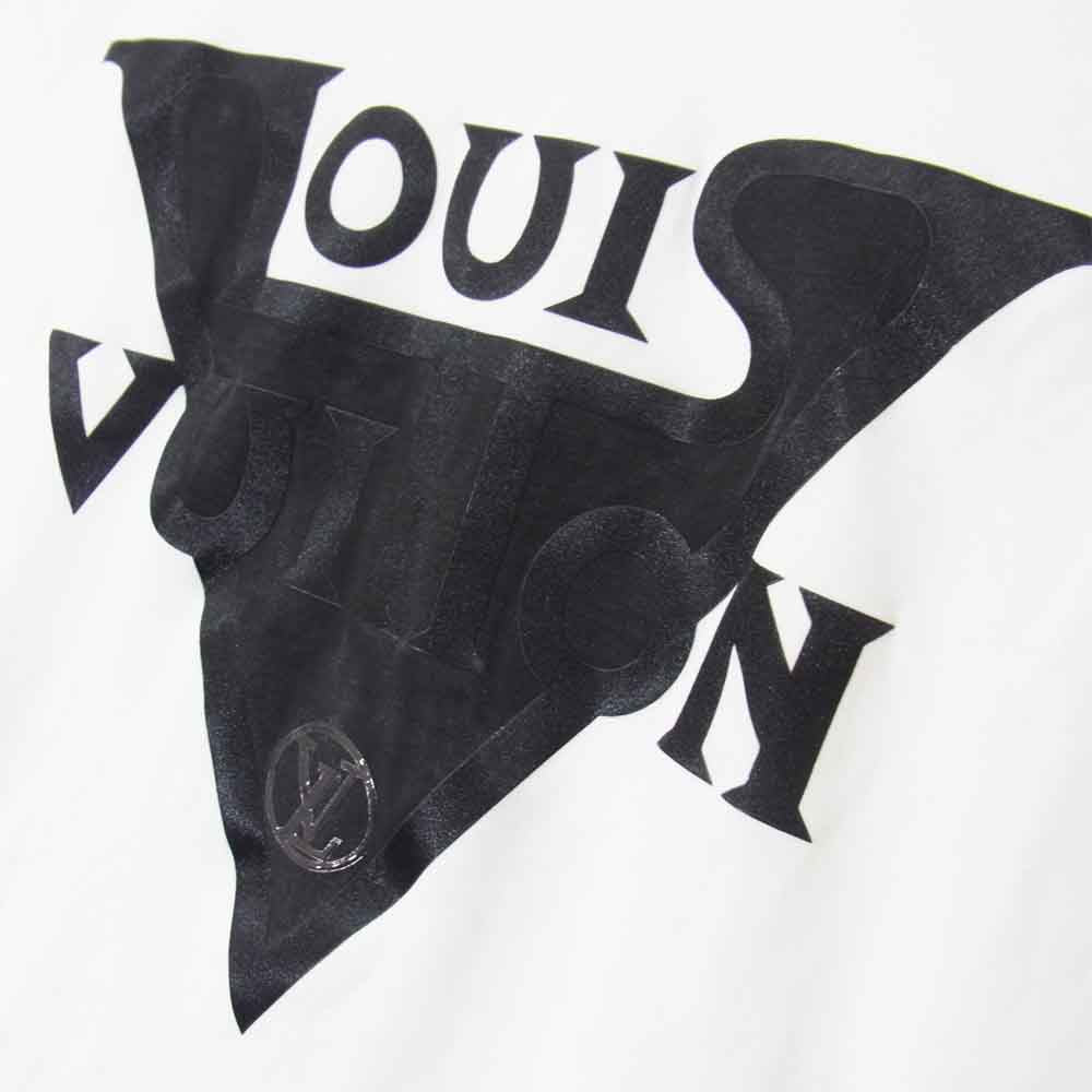 LOUIS VUITTON ルイ・ヴィトン LV ミッドナイト Tシャツ ホワイト系 XL【美品】【中古】
