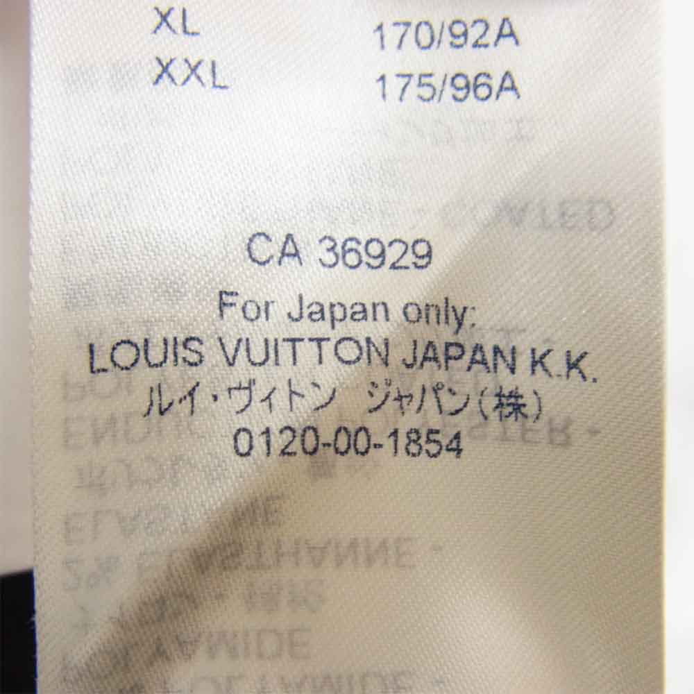 LOUIS VUITTON ルイ・ヴィトン LV ミッドナイト Tシャツ ホワイト系 XL【美品】【中古】