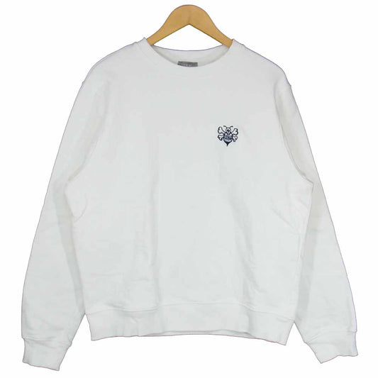 DIOR HOMME ディオールオム 19SS × KAWS スウェット ホワイト系 L【美品】【中古】