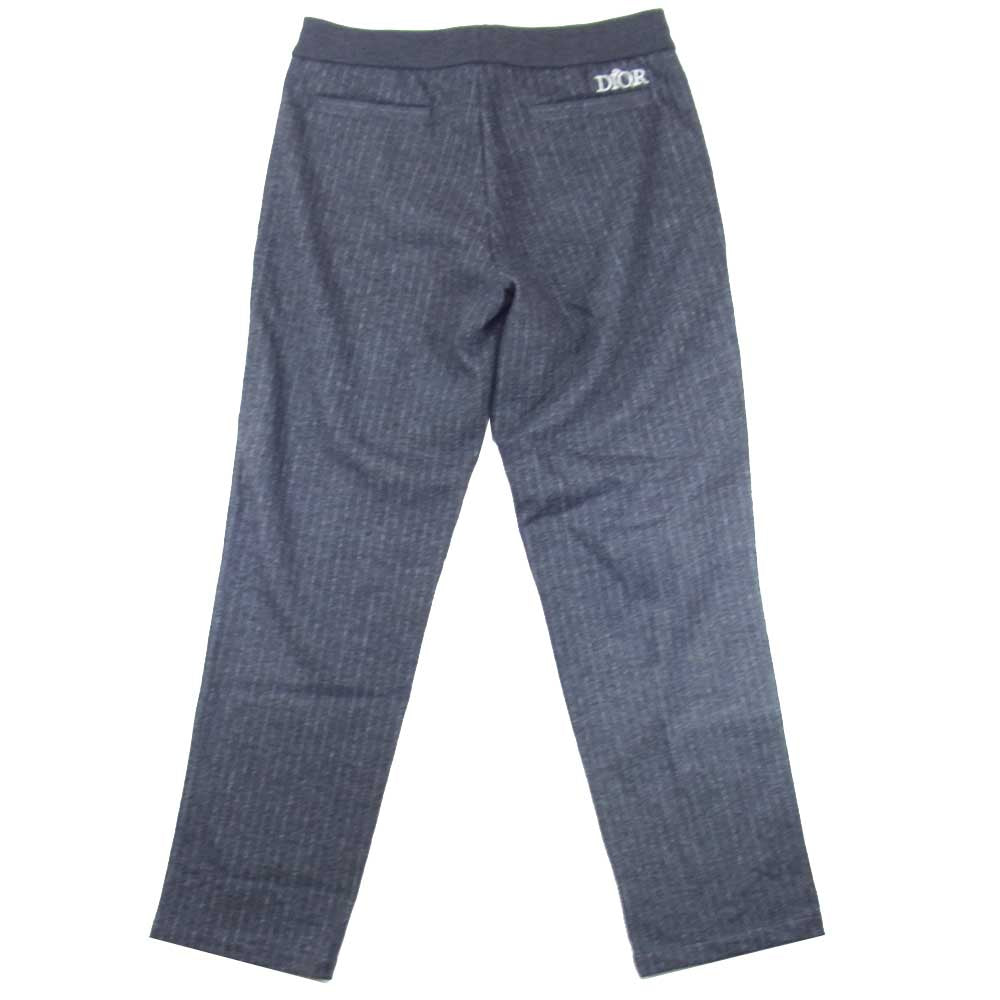 DIOR HOMME ディオールオム 20AW × JUDY BLAME ジュディ ブレイム トラック パンツ グレー系 XL【美品】【中古】