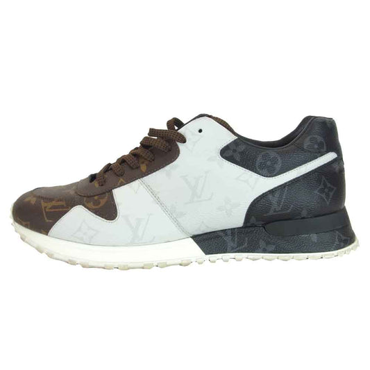 LOUIS VUITTON ルイ・ヴィトン 1A3N7V ランアウェイ ライン モノグラム ブラウン系 ホワイト系 ブラック系 US8【中古】