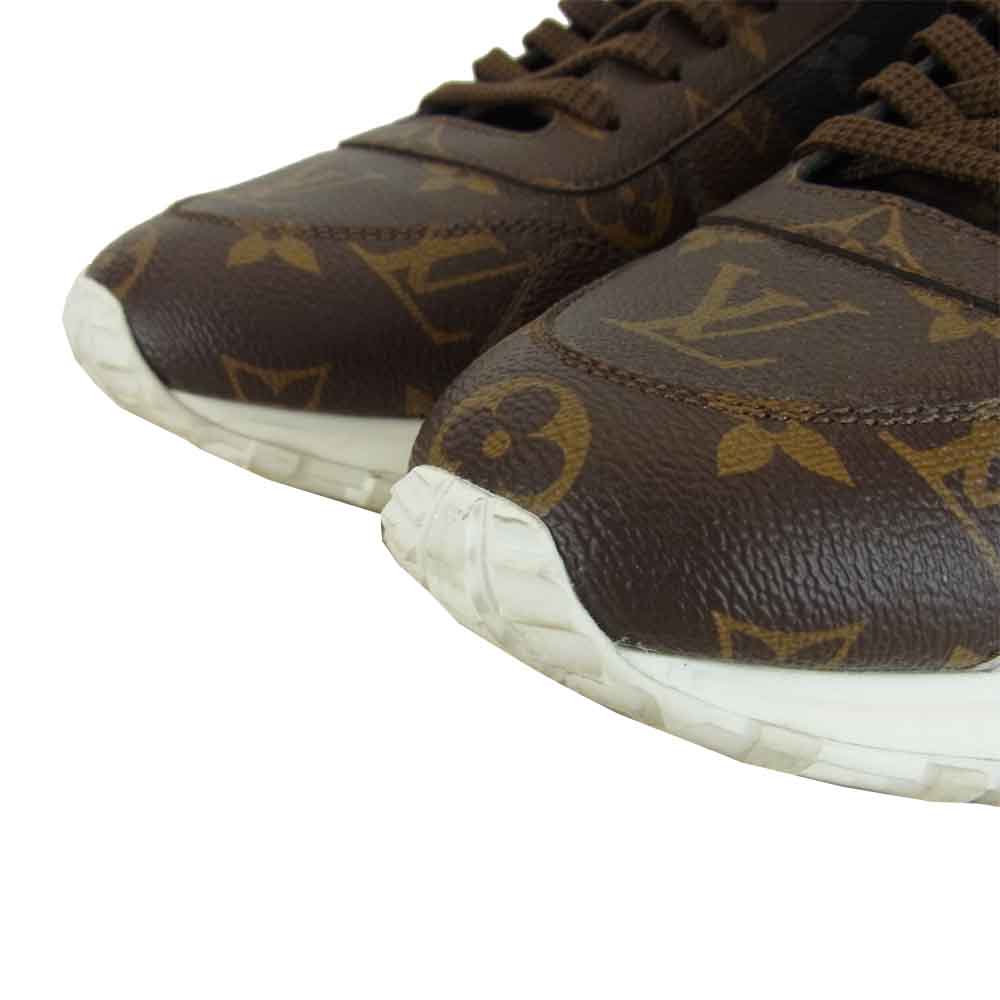 LOUIS VUITTON ルイ・ヴィトン 1A3N7V ランアウェイ ライン モノグラム ブラウン系 ホワイト系 ブラック系 US8【中古】