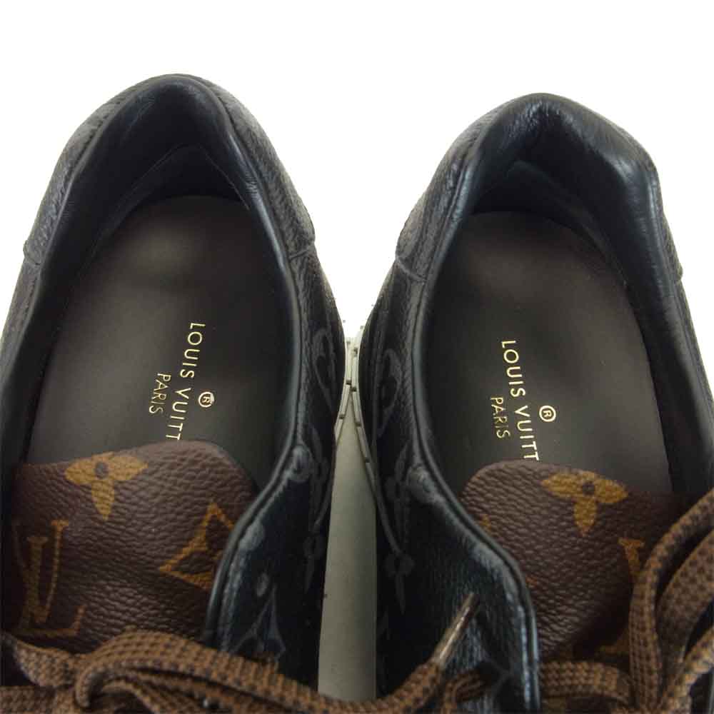 LOUIS VUITTON ルイ・ヴィトン 1A3N7V ランアウェイ ライン モノグラム ブラウン系 ホワイト系 ブラック系 US8【中古】